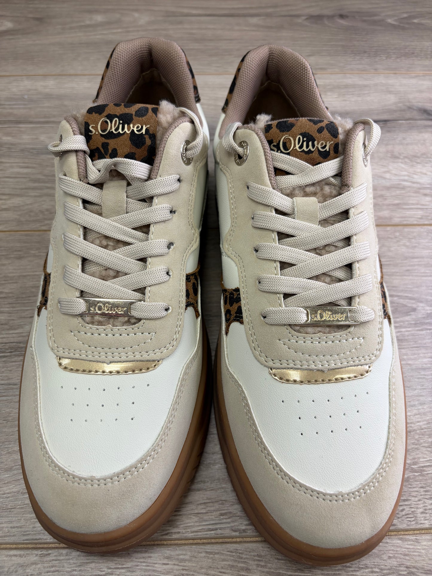 SOliver - Beige Multi Trainer