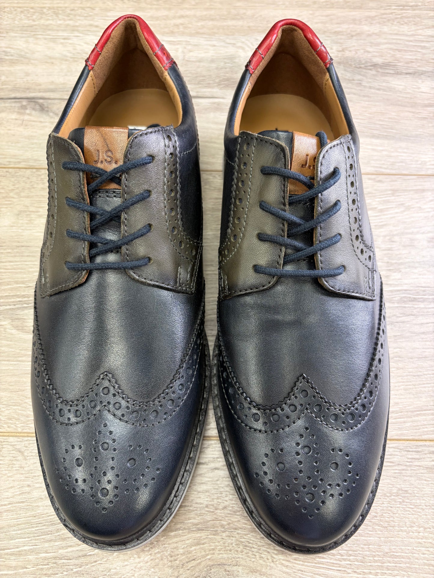 Josef Seibel - Black Brouge Shoe