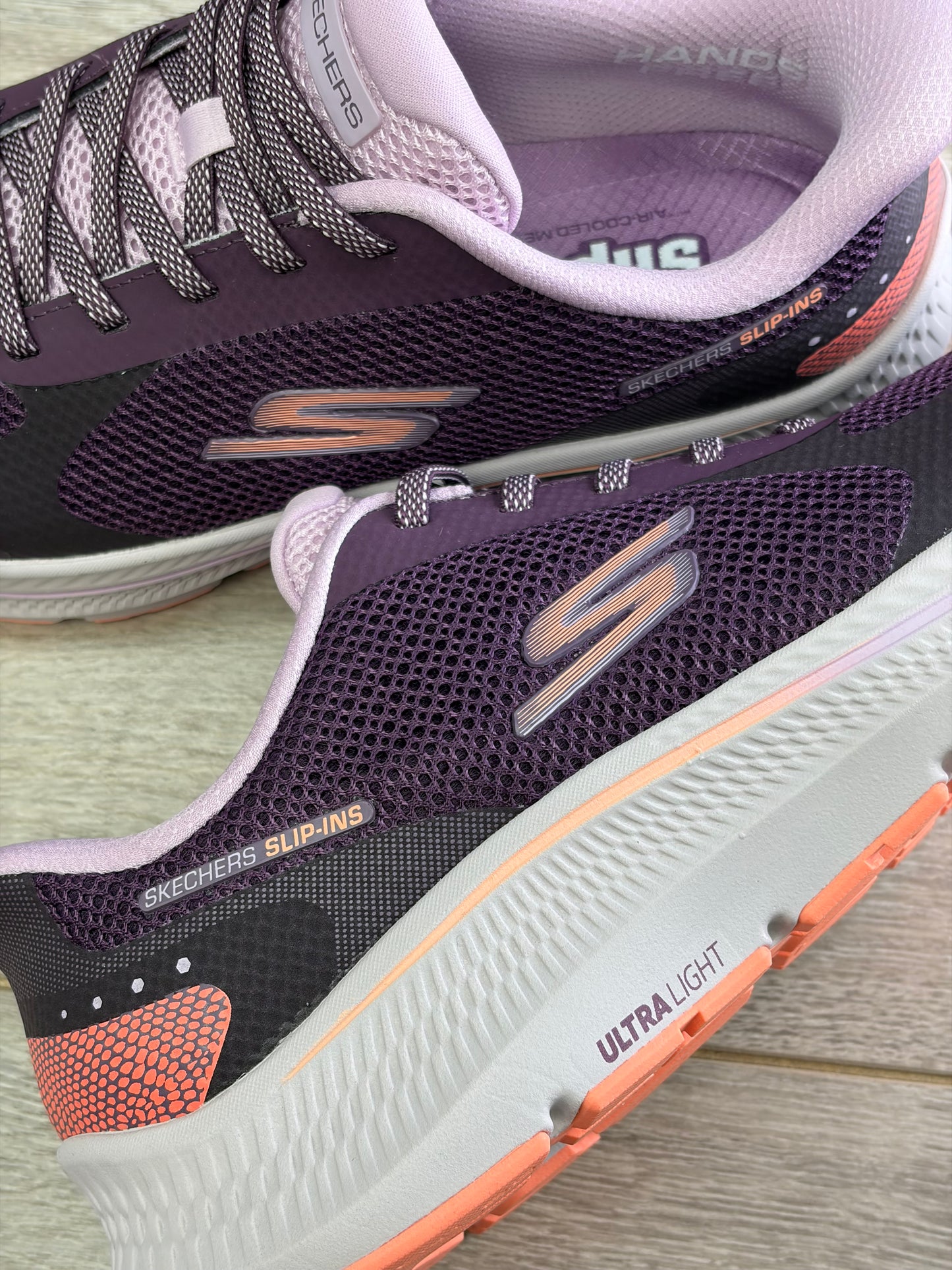 Skechers - Purple Slip-in Trainer
