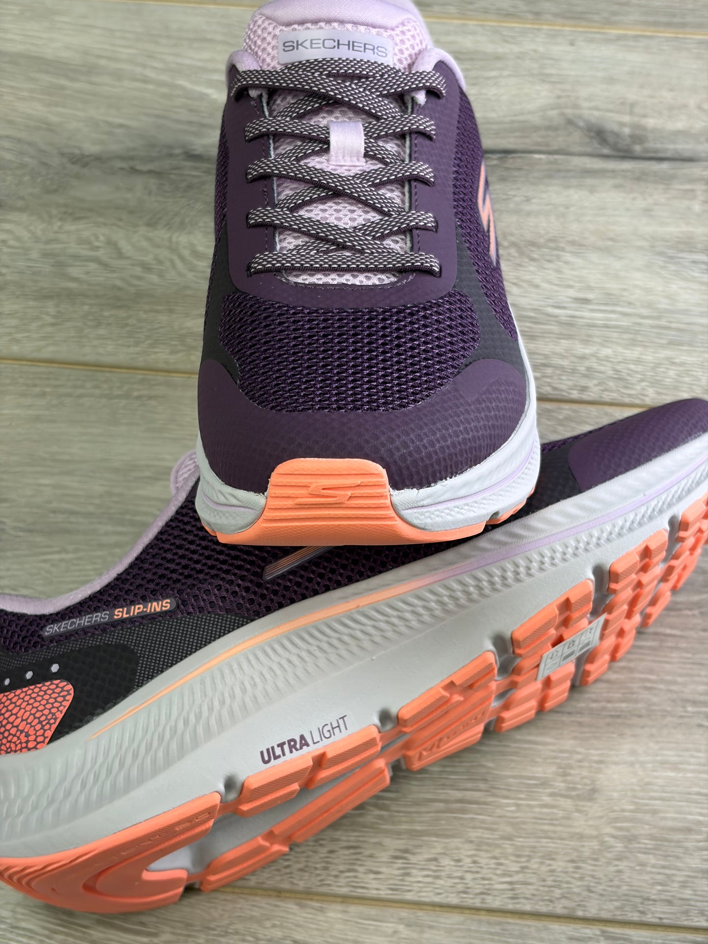 Skechers - Purple Slip-in Trainer