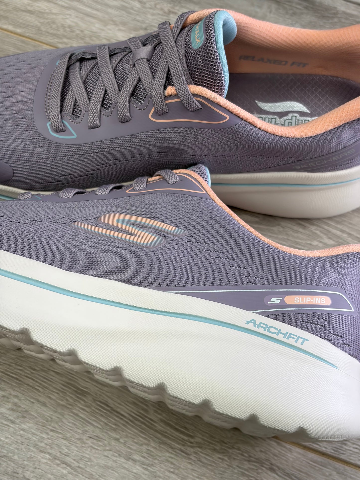 Skechers - Light Purple Slip-in Trainer