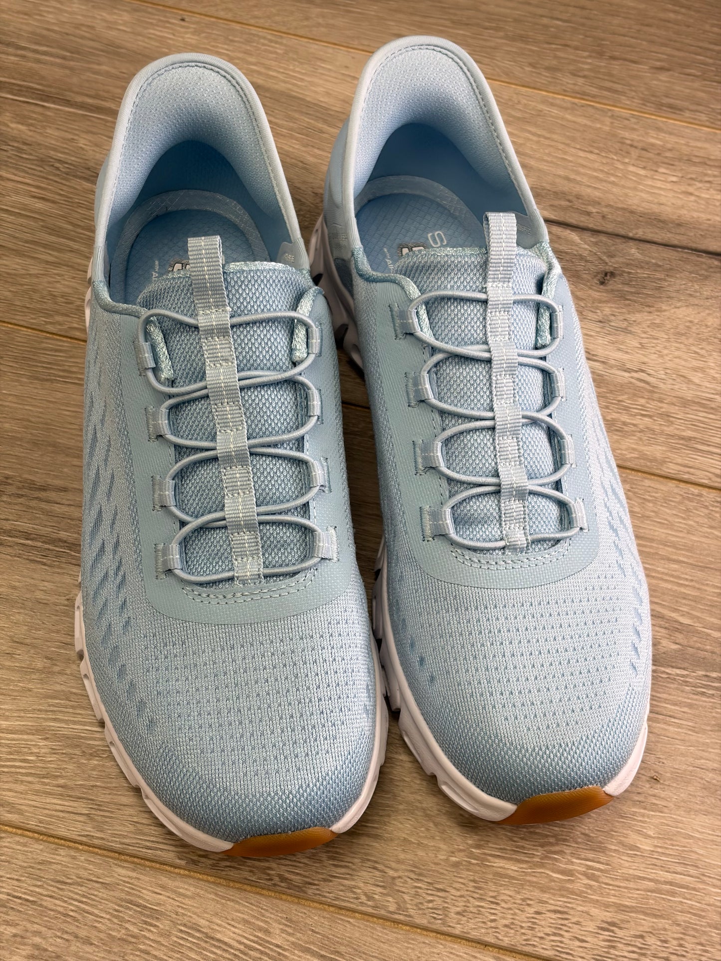 Skechers - Light Blue Slip-In Trainer