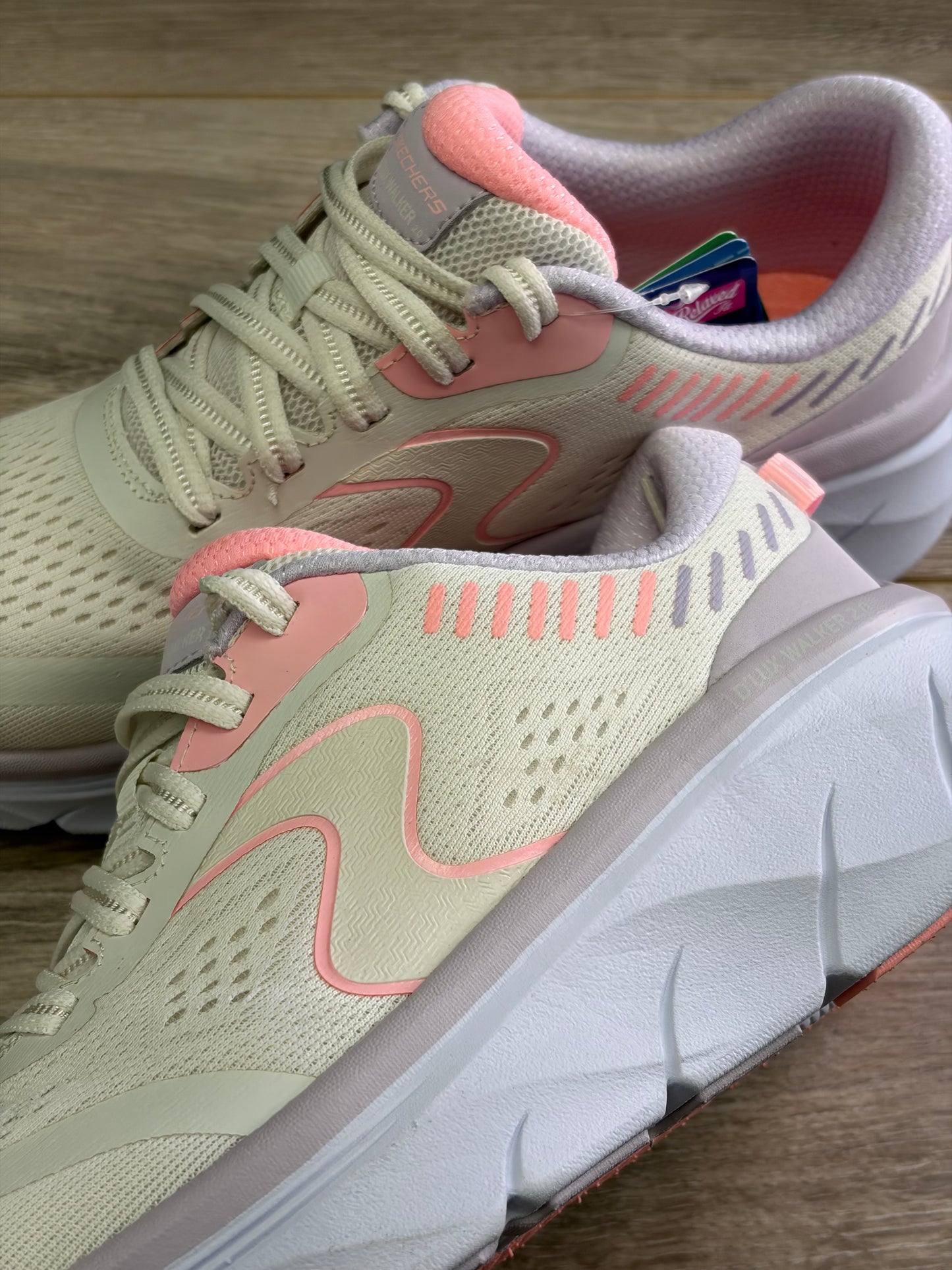 Skechers - Grey/Pink Trainer