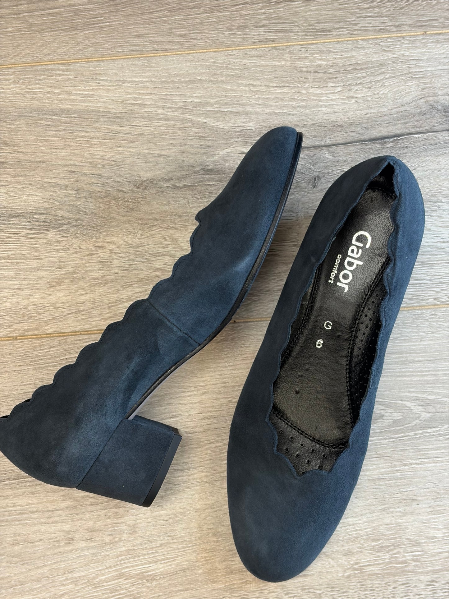 Gabor - Navy Court Shoe