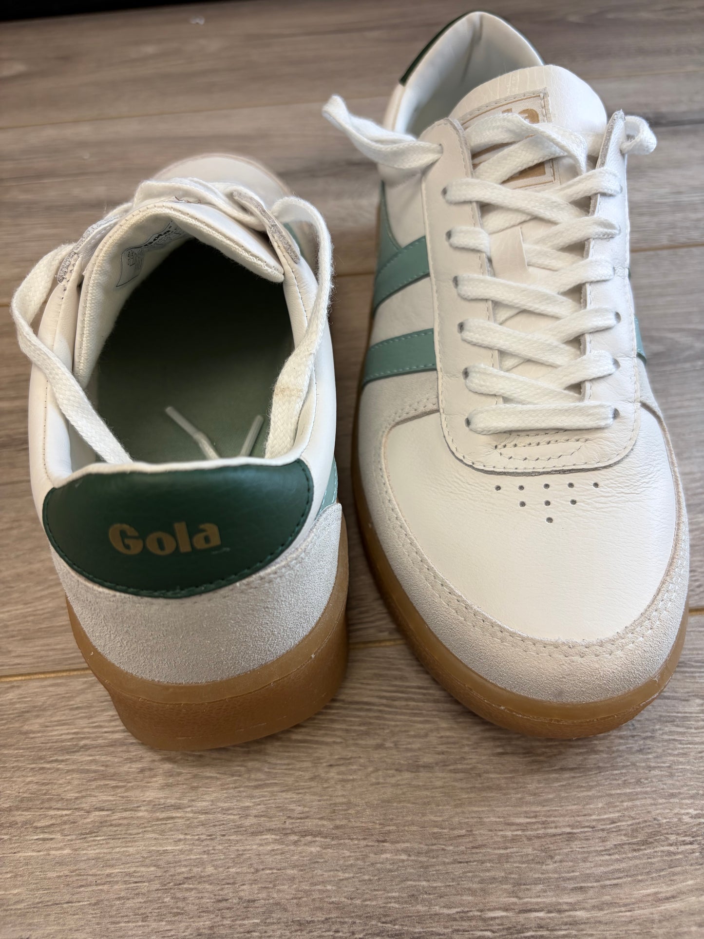 Gola - White, Mint Green Trainer