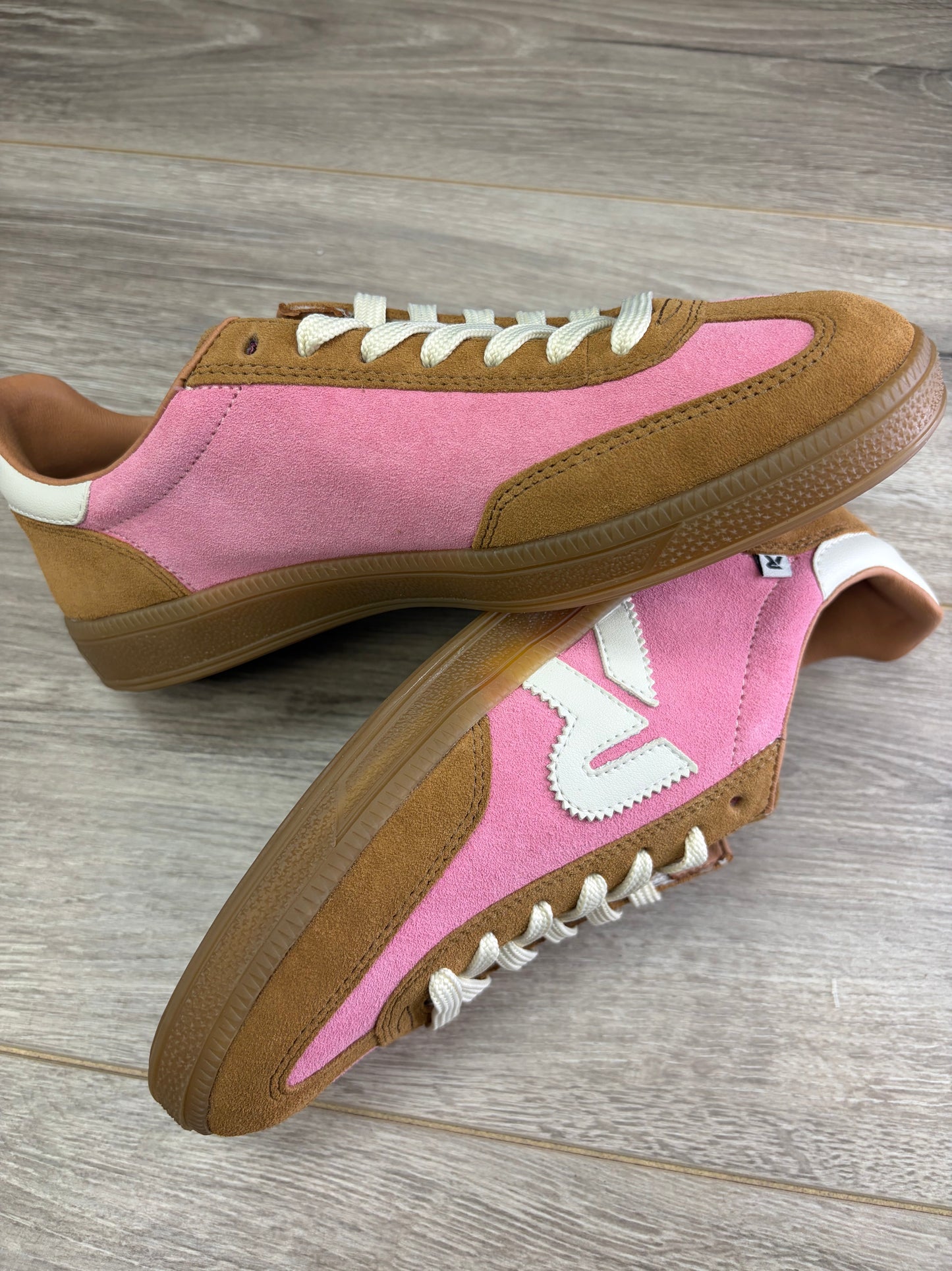 Rieker - Pink/Tan Trainer