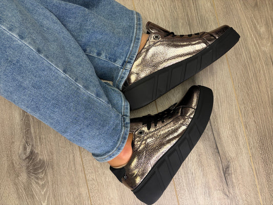 Rieker - Metallic Trainer