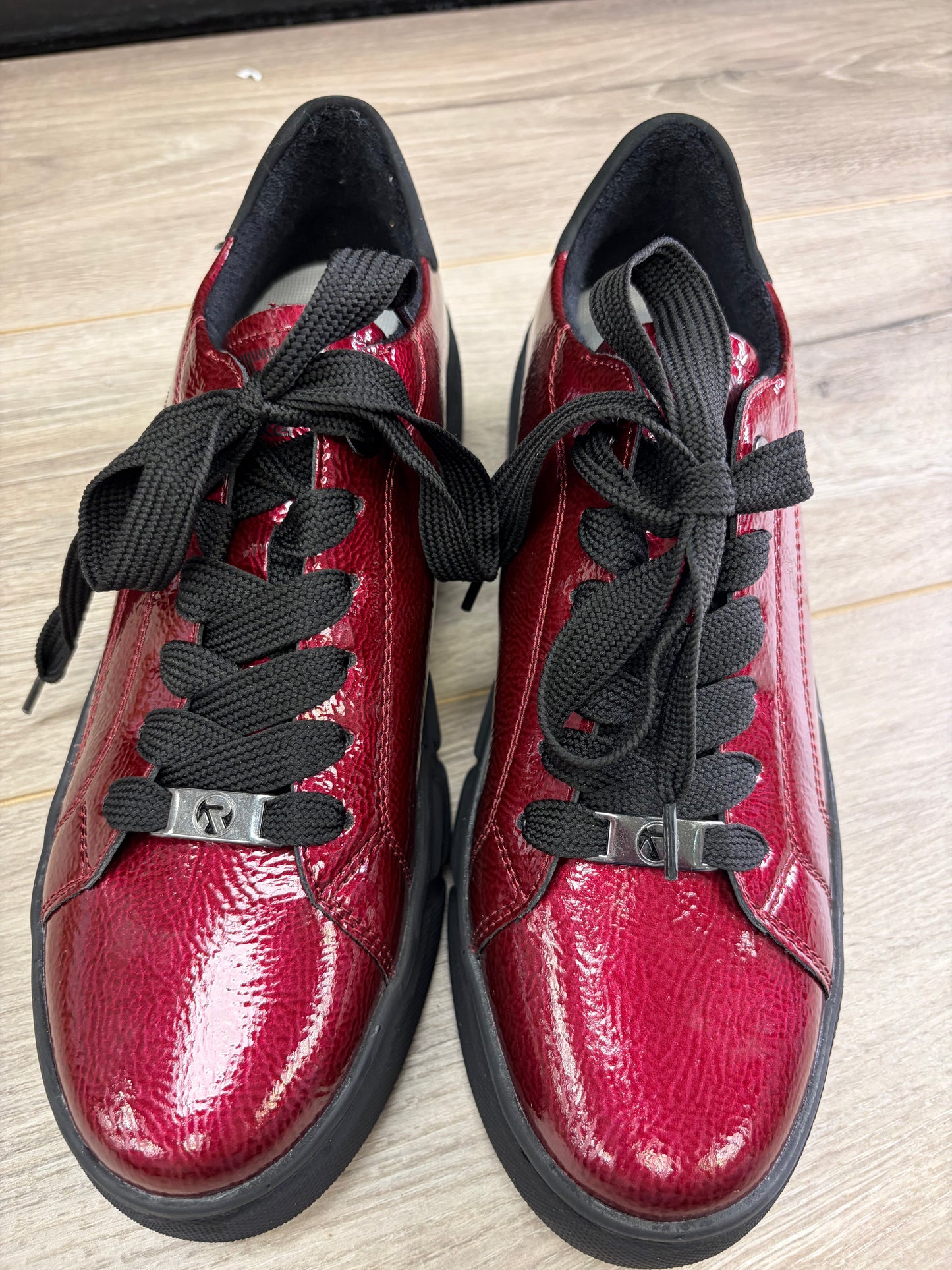 Rieker - Red Patent Trainer