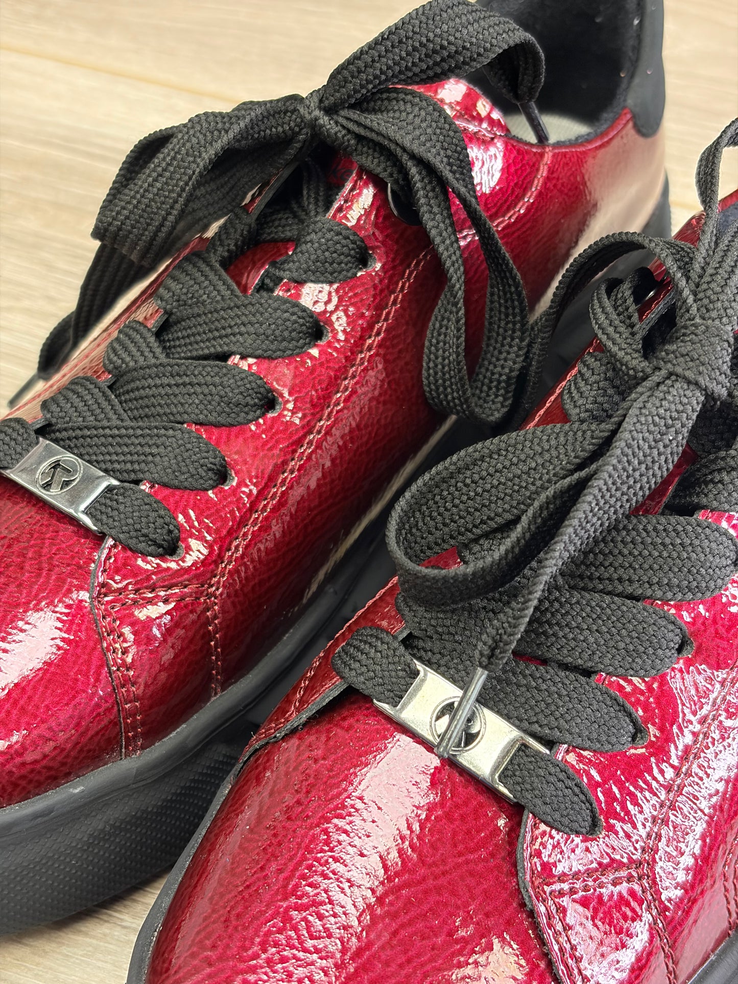 Rieker - Red Patent Trainer