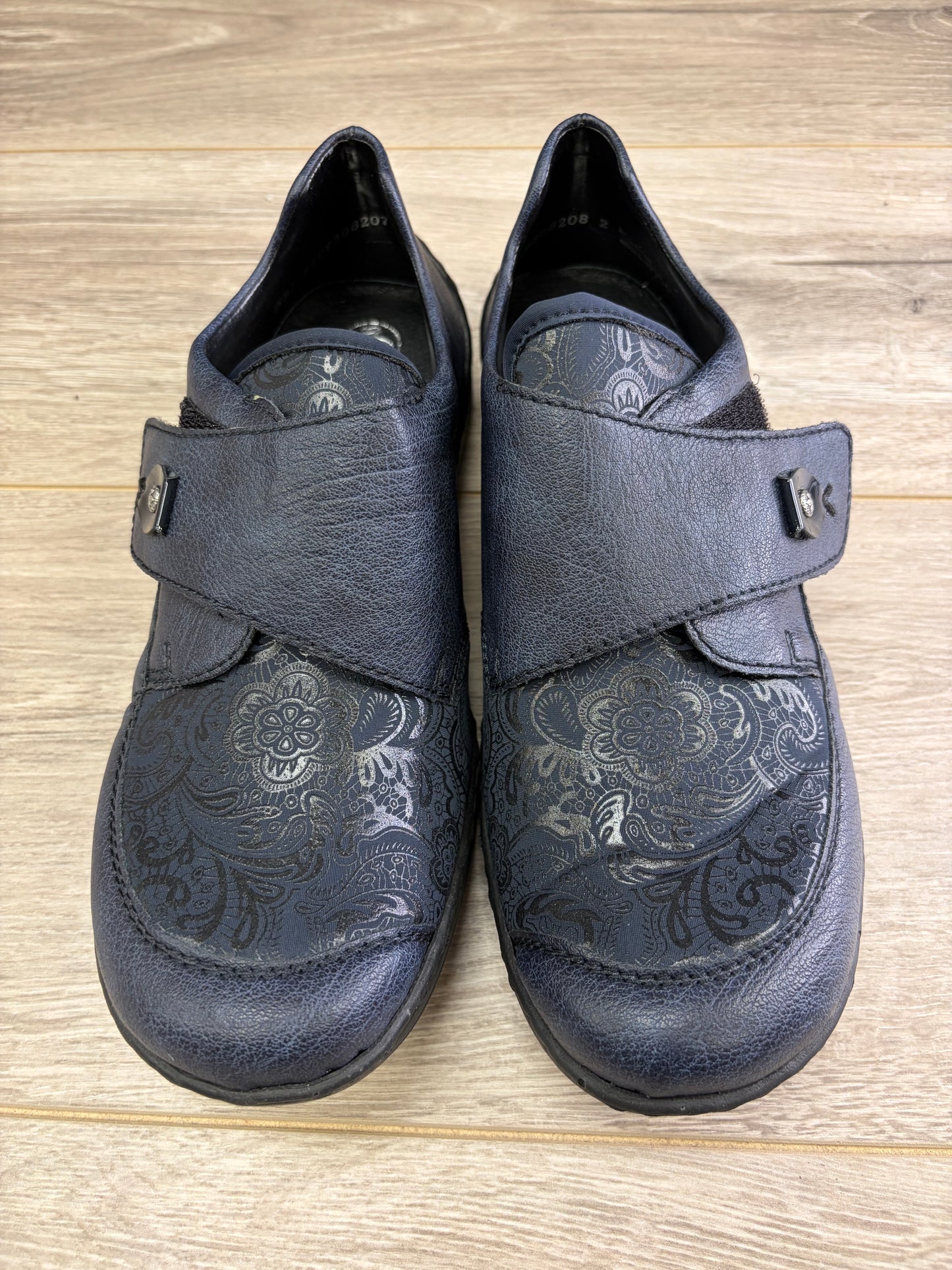 Rieker - Navy Touch Fasten Shoe