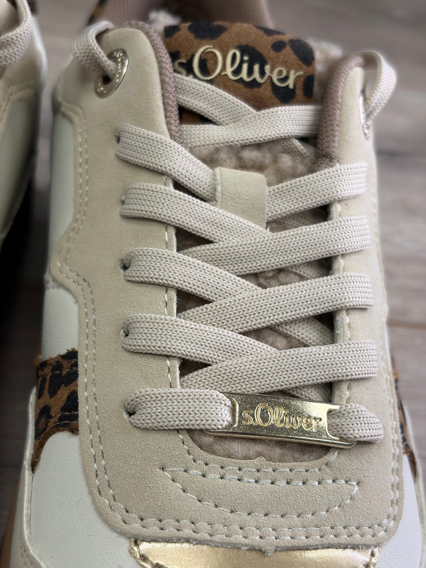 SOliver - Beige Multi Trainer