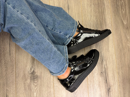Gabor - Black Trainer Shoe