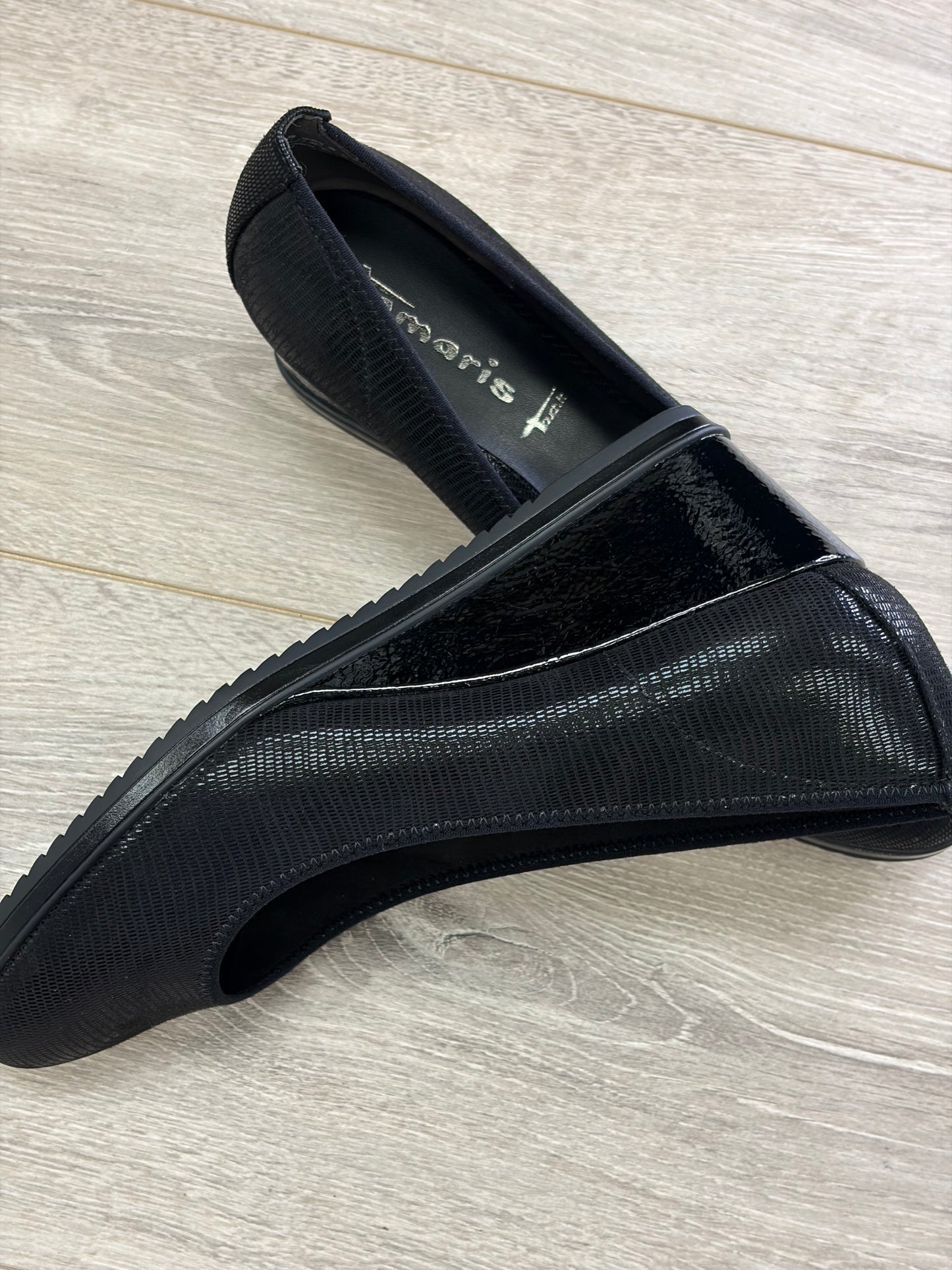 Tamaris - Black Wedge