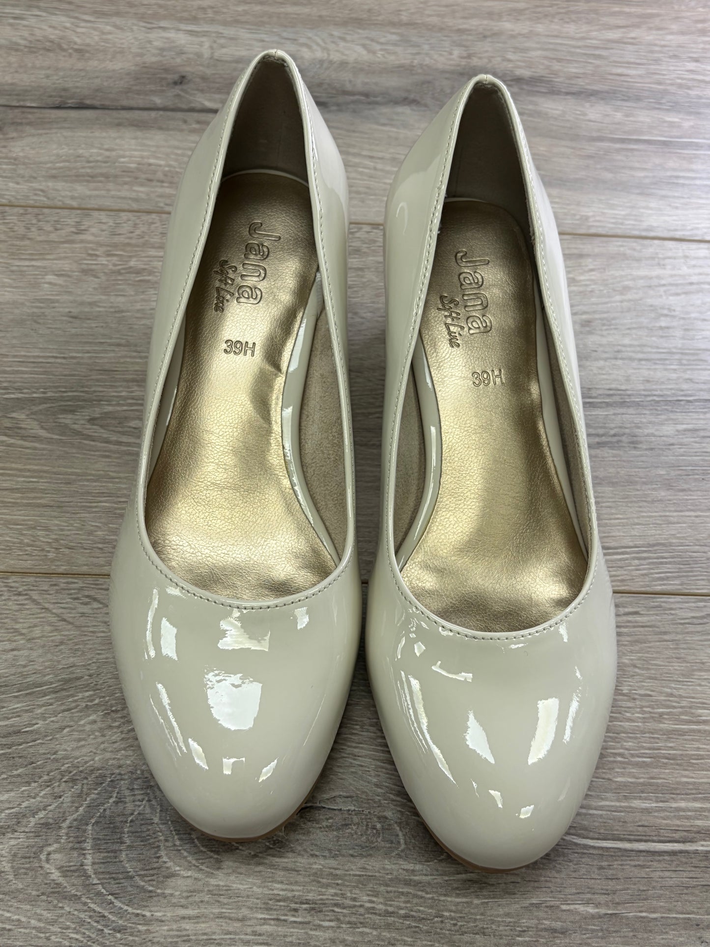 Jana - Ivory Block Heel