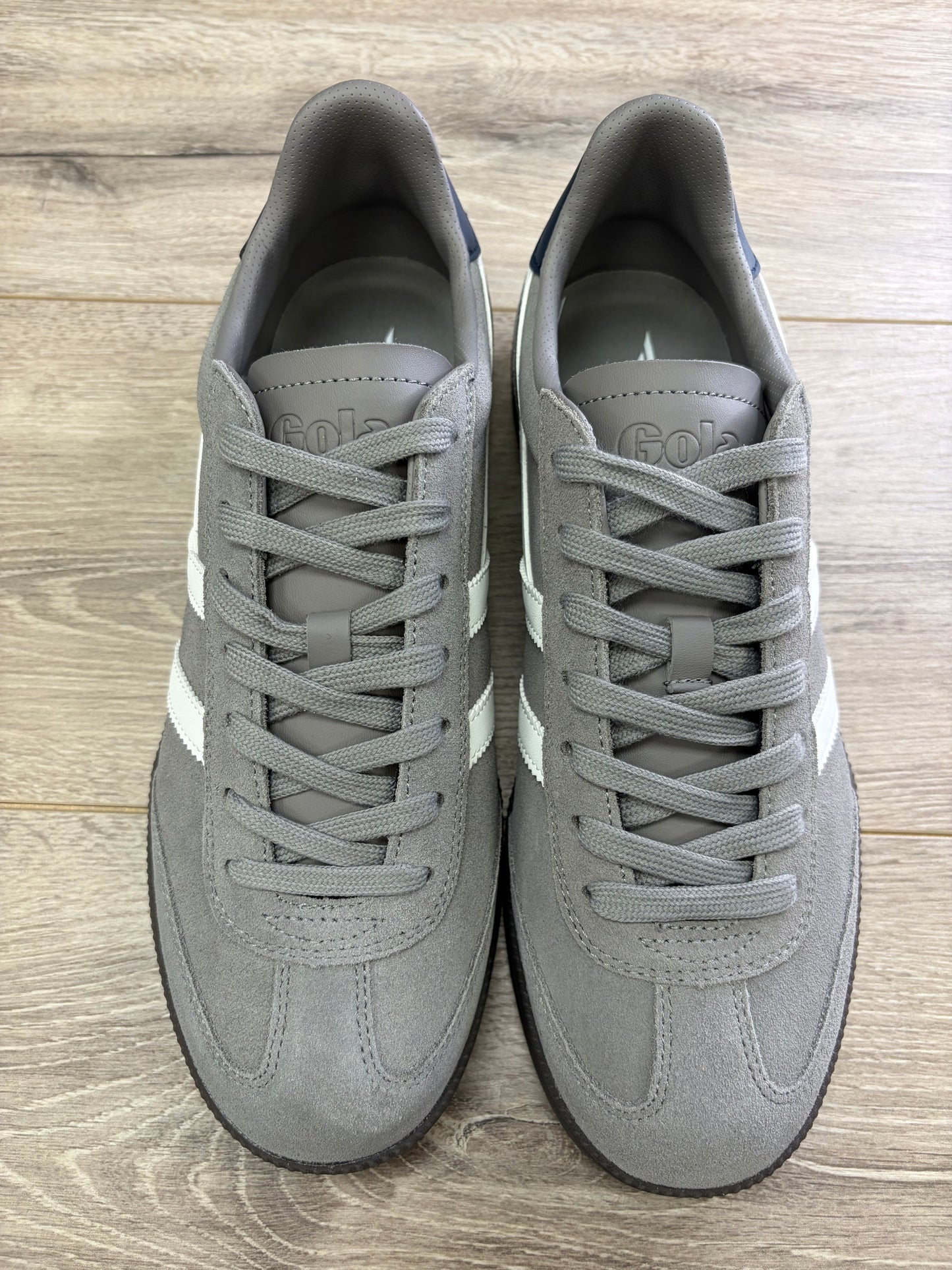 Gola - Grey/White Stripe Trainer