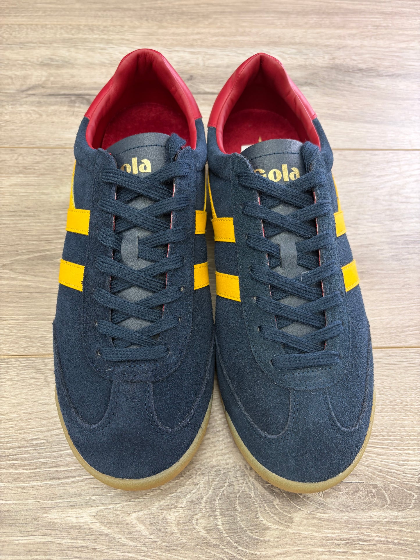Gola - Navy/Yellow Stripe Trainer