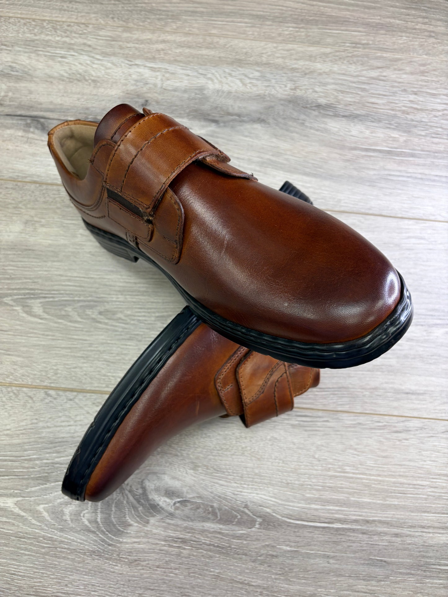 Josef Seibel - Brown Strap Shoe