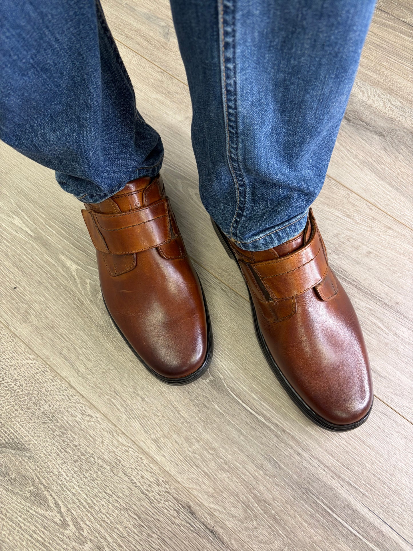 Josef Seibel - Brown Strap Shoe