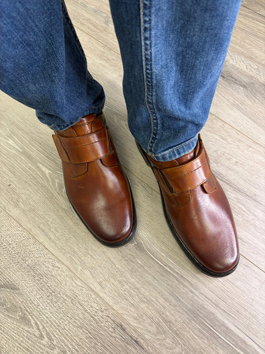 Josef Seibel - Brown Strap Shoe