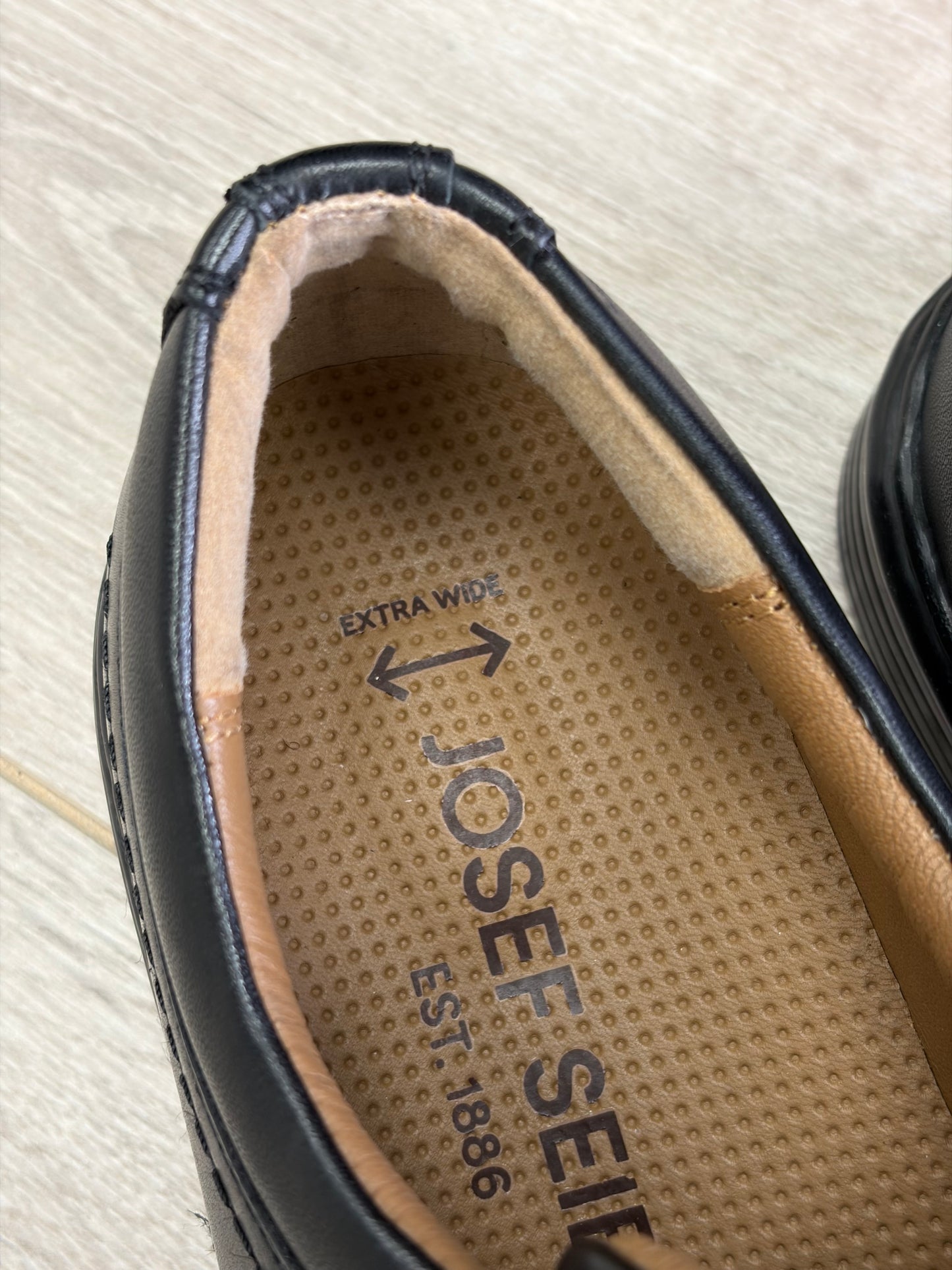 Josef Seibel - Black Strap Shoe