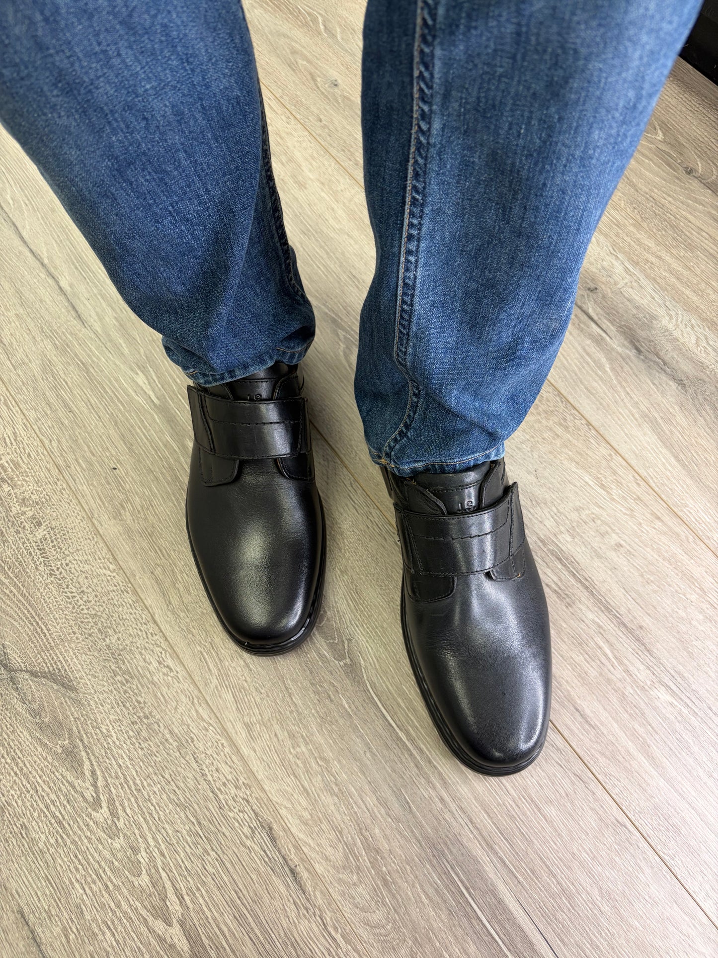 Josef Seibel - Black Strap Shoe