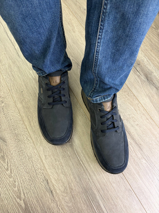 Josef Seibel - Navy Waterproof Trainer