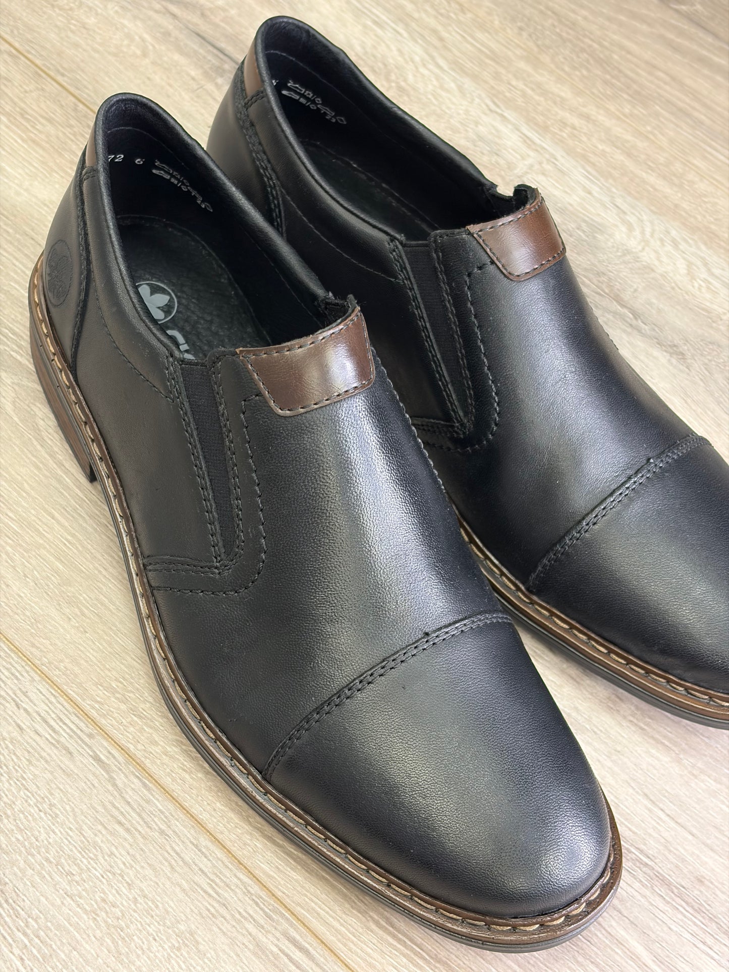 Rieker - Black Slip-On Shoe