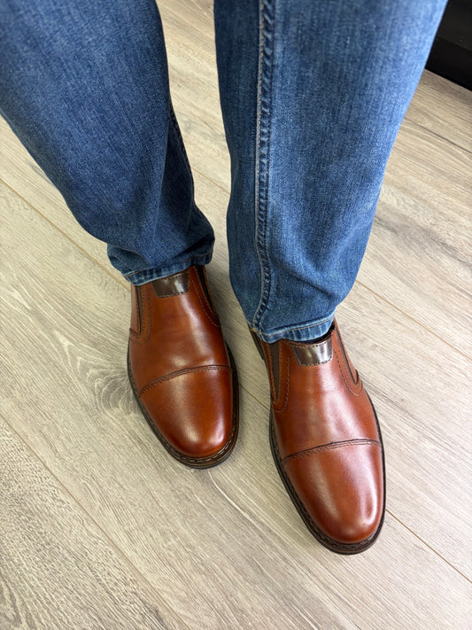 Rieker - Brown Slip-on Shoe
