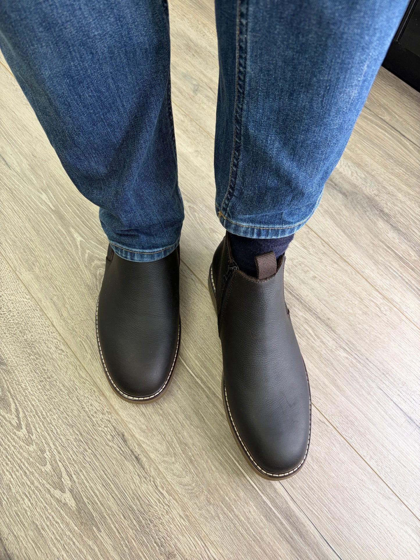 Rieker - Black Slip-on Boot