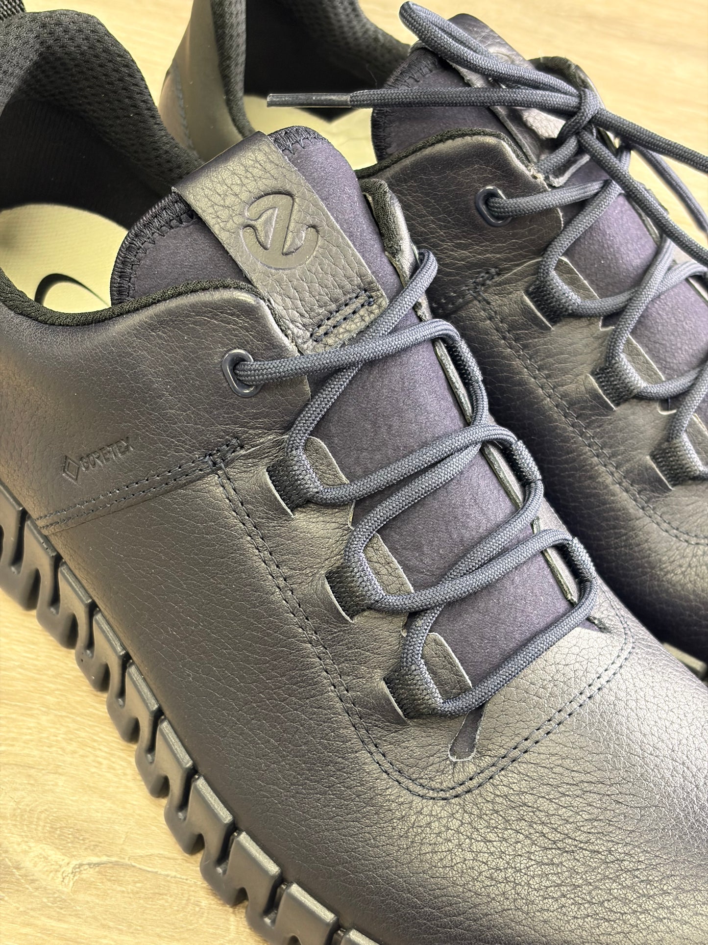 ECCO - Navy Waterproof Outdoor Trainer