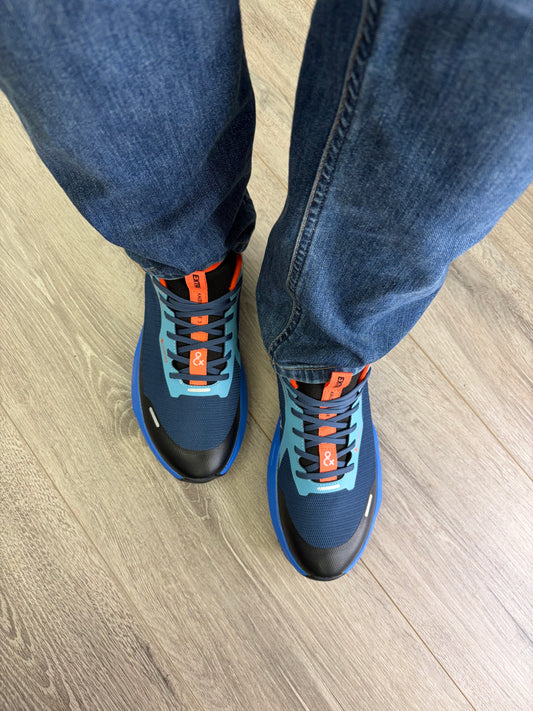 &Extr4 - Blue/Orange Trainer