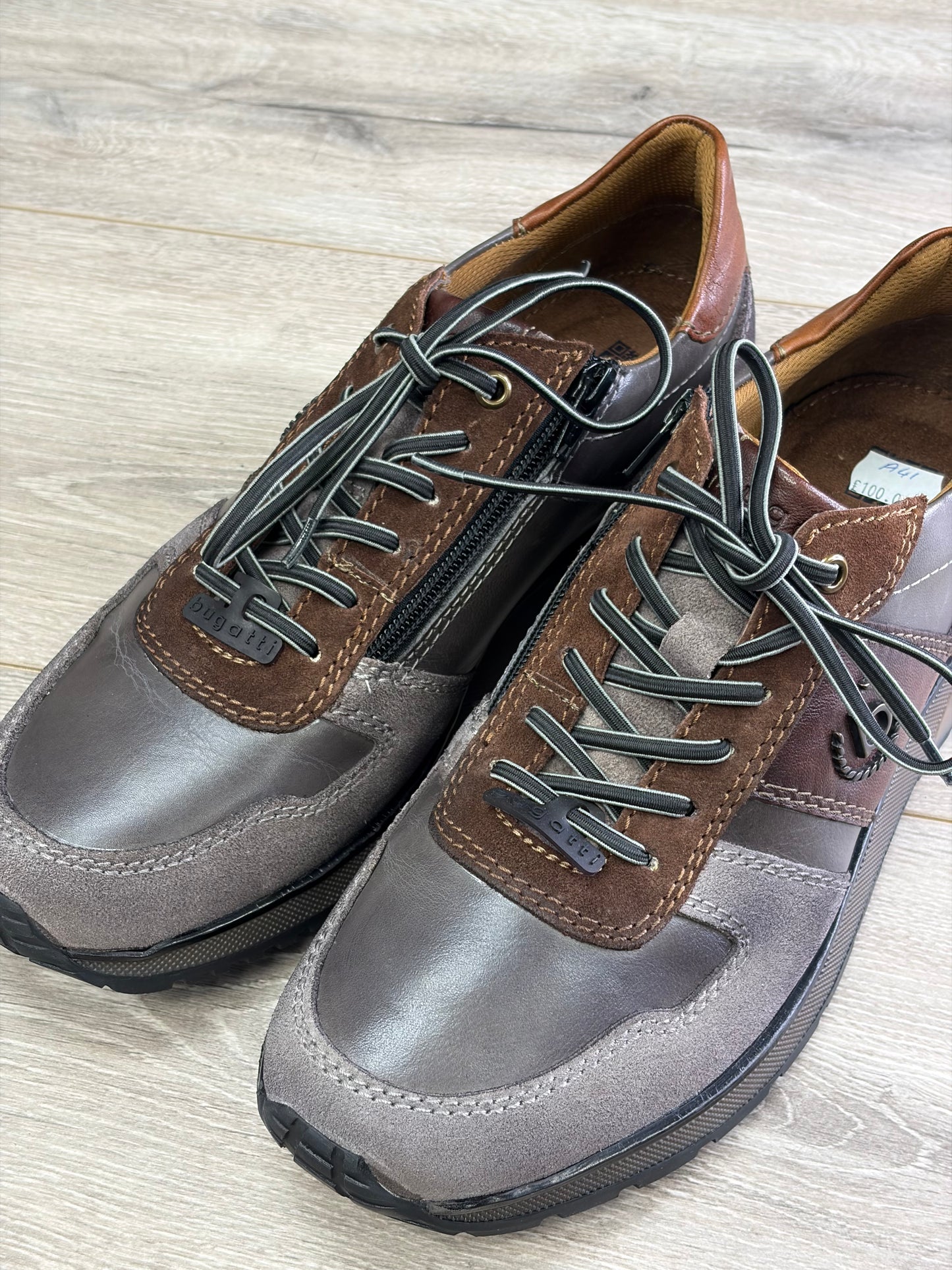 Bugatti - Brown/Grey Stylish Trainer