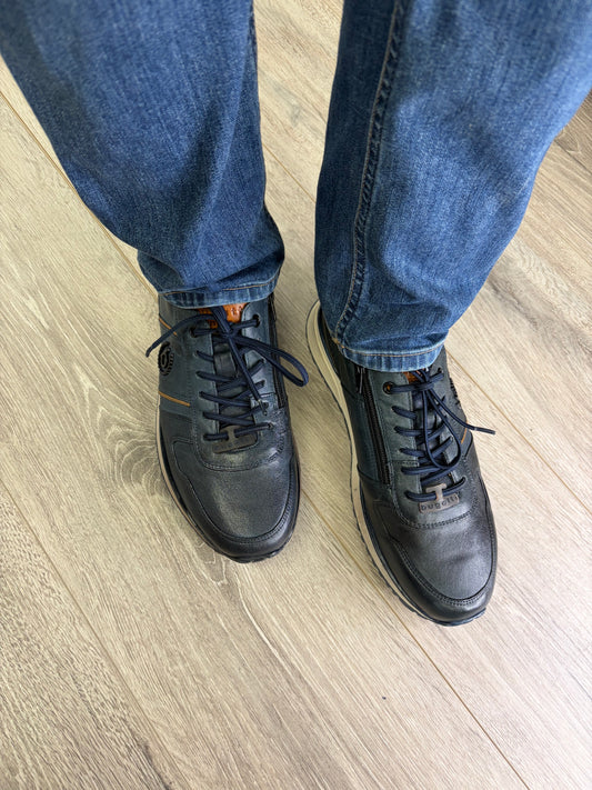 Bugatti - Navy Stylish Trainer