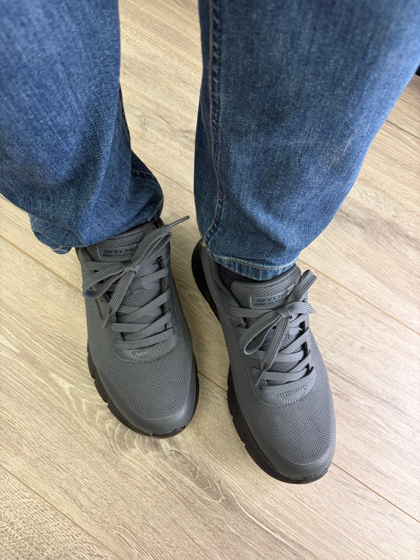 Skechers - Grey BOBS Trainer