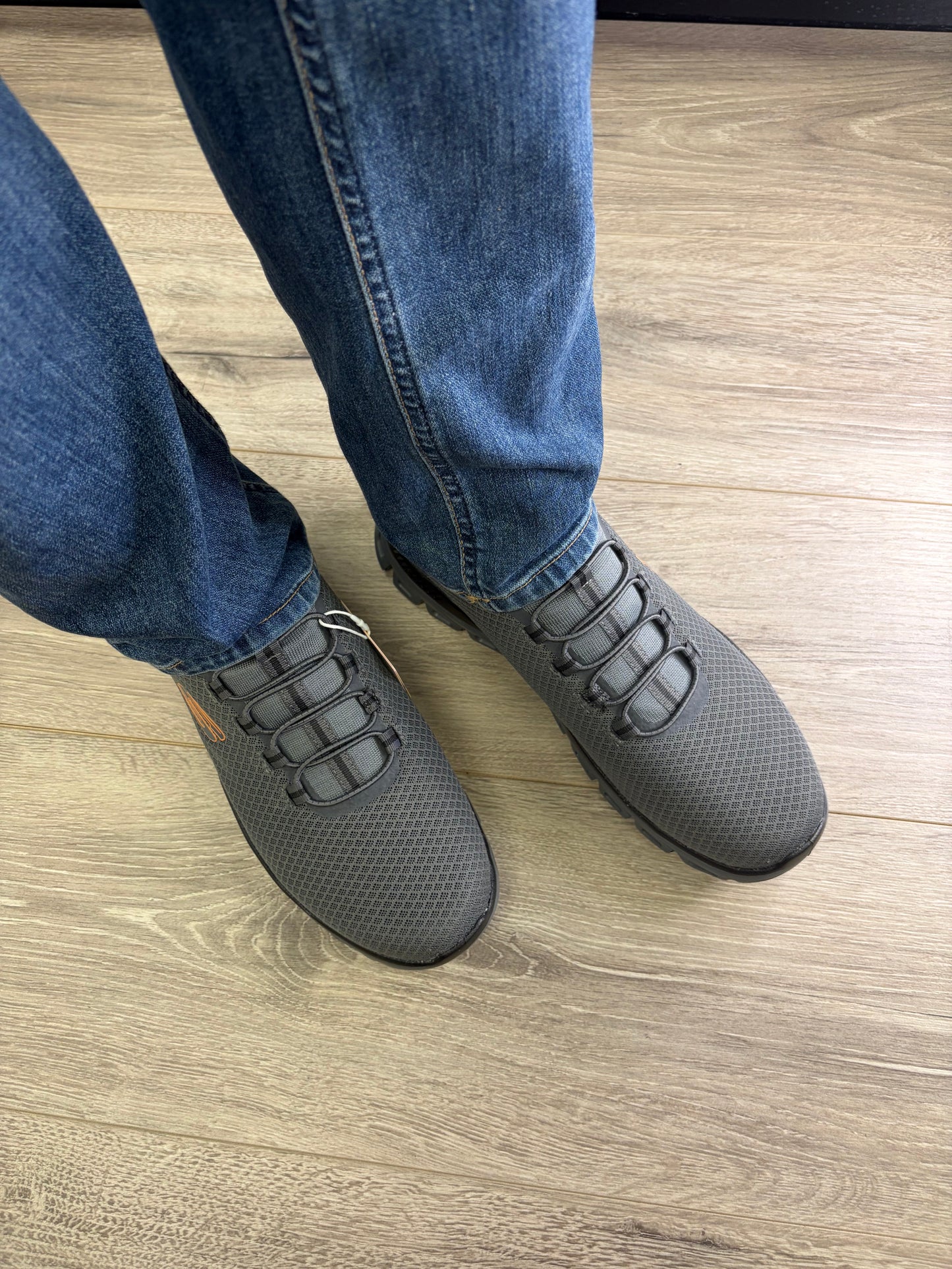 Skechers - Grey Slip-In Trainer