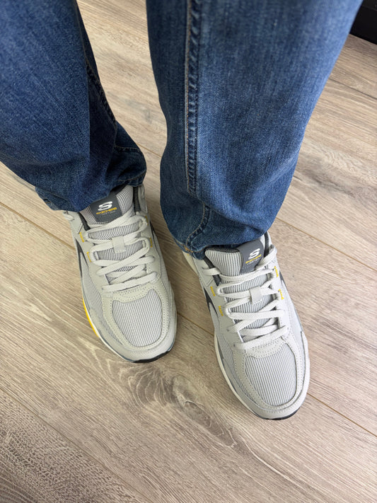 Skechers - Grey Retro Trainer