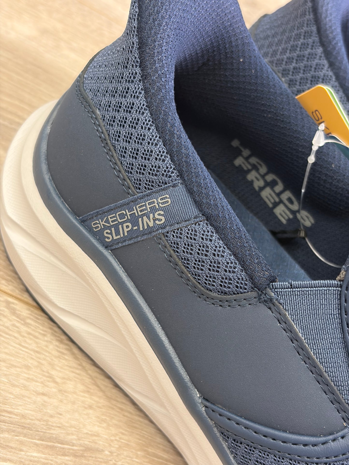 Skechers - Navy Slip-In Trainer