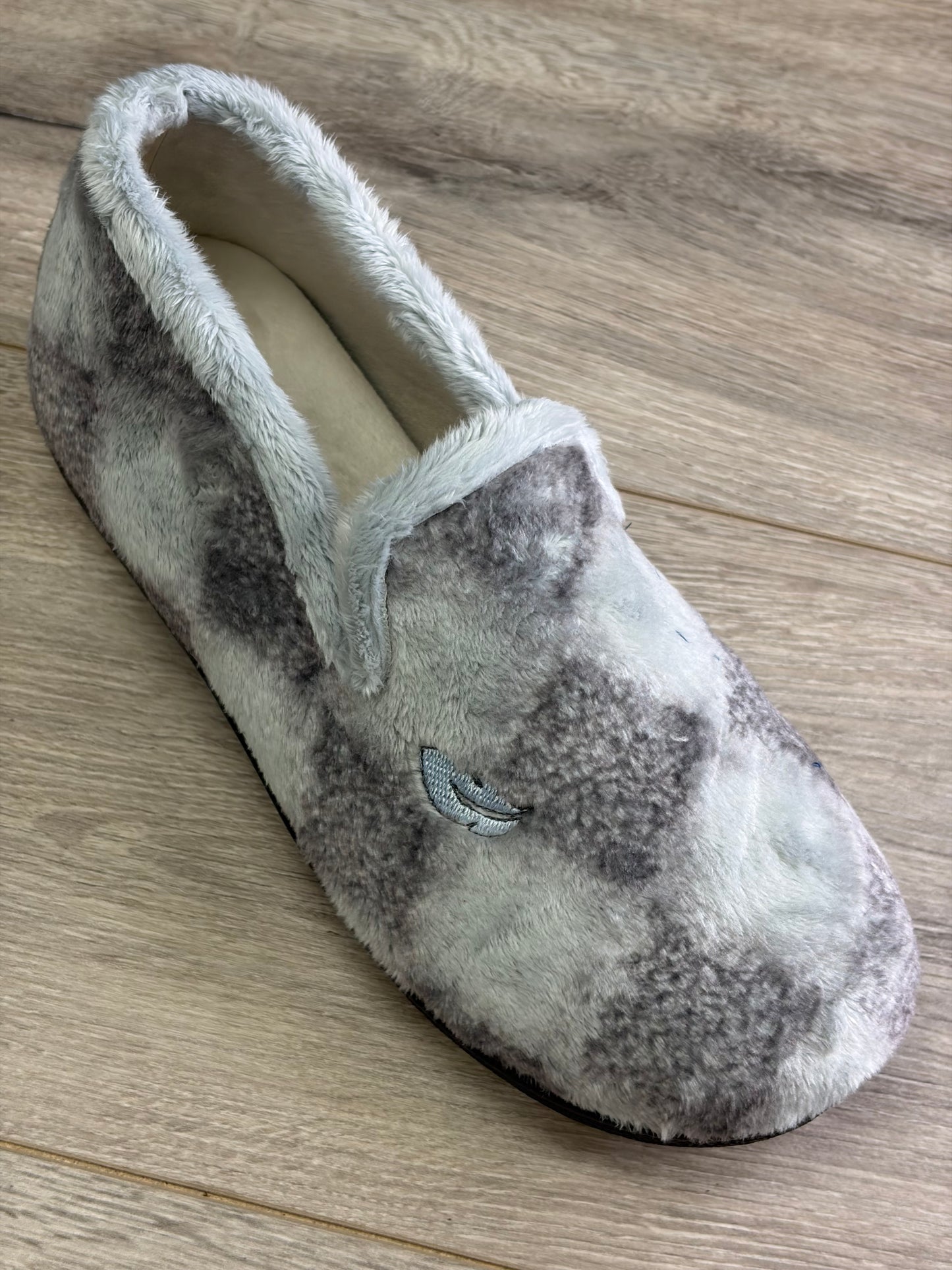 Roal - Grey Ladies Slipper
