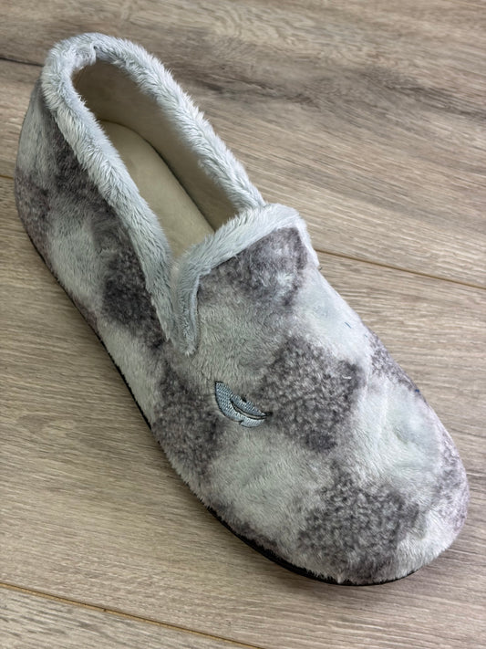Roal - Grey Ladies Slipper