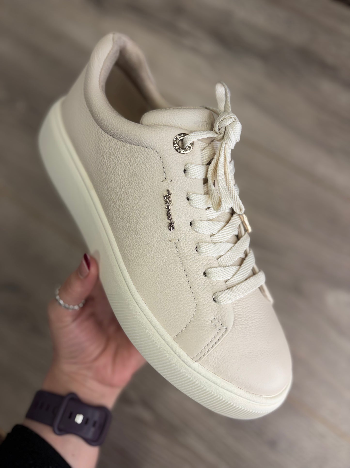 Tamaris - Beige Stylish Trainer