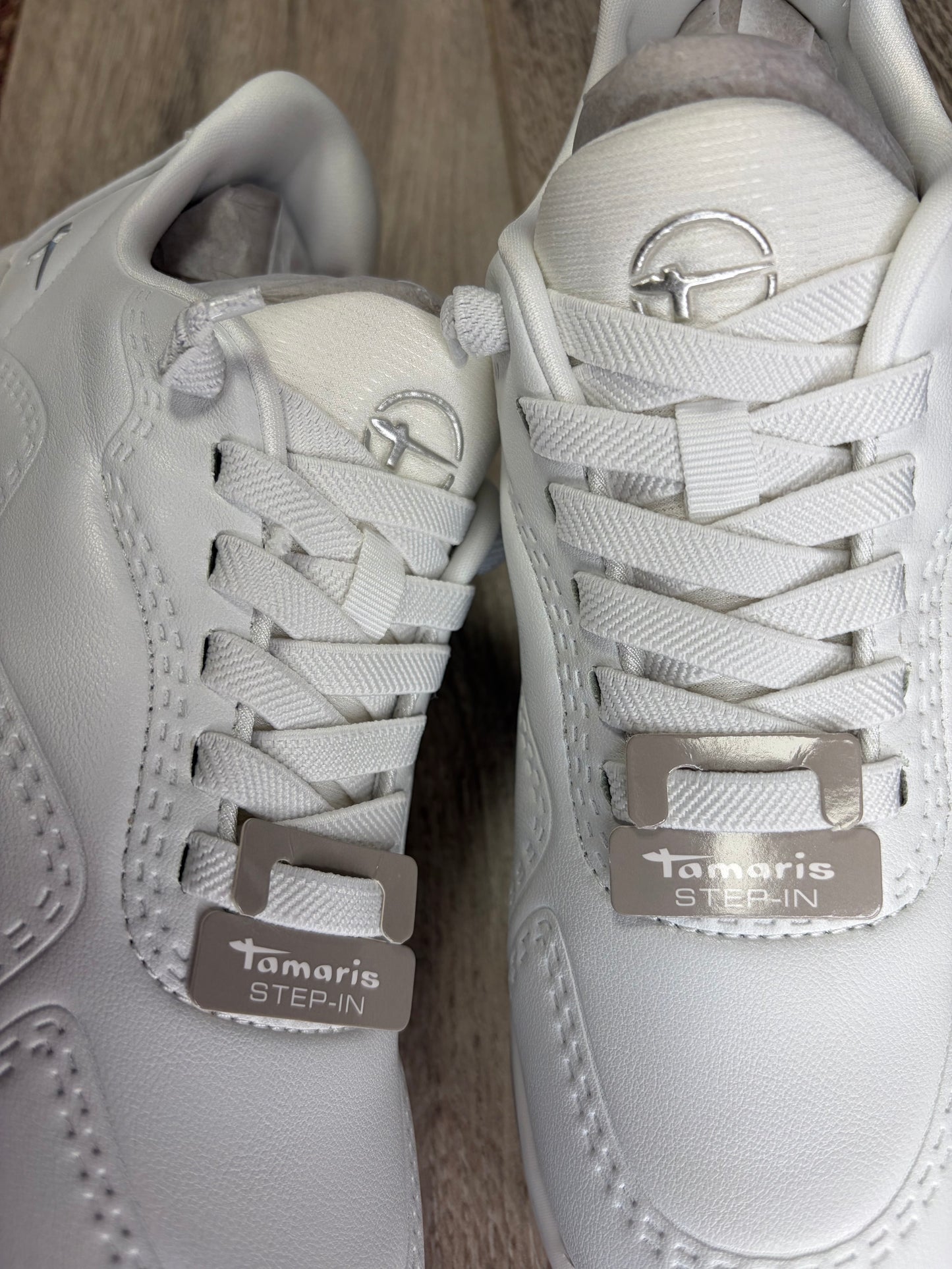 Tamaris - White Step-in Trainer