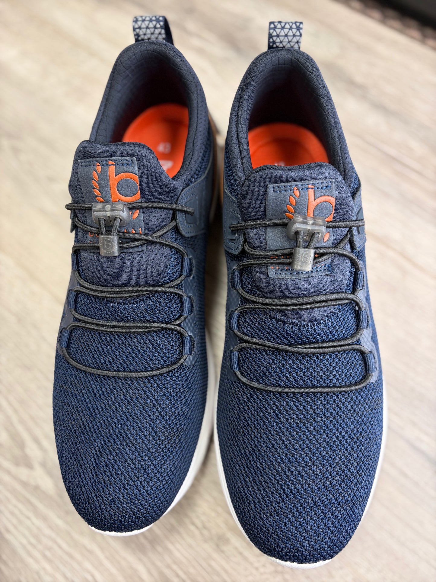 Bugatti - Dark Blue Elastic Lace