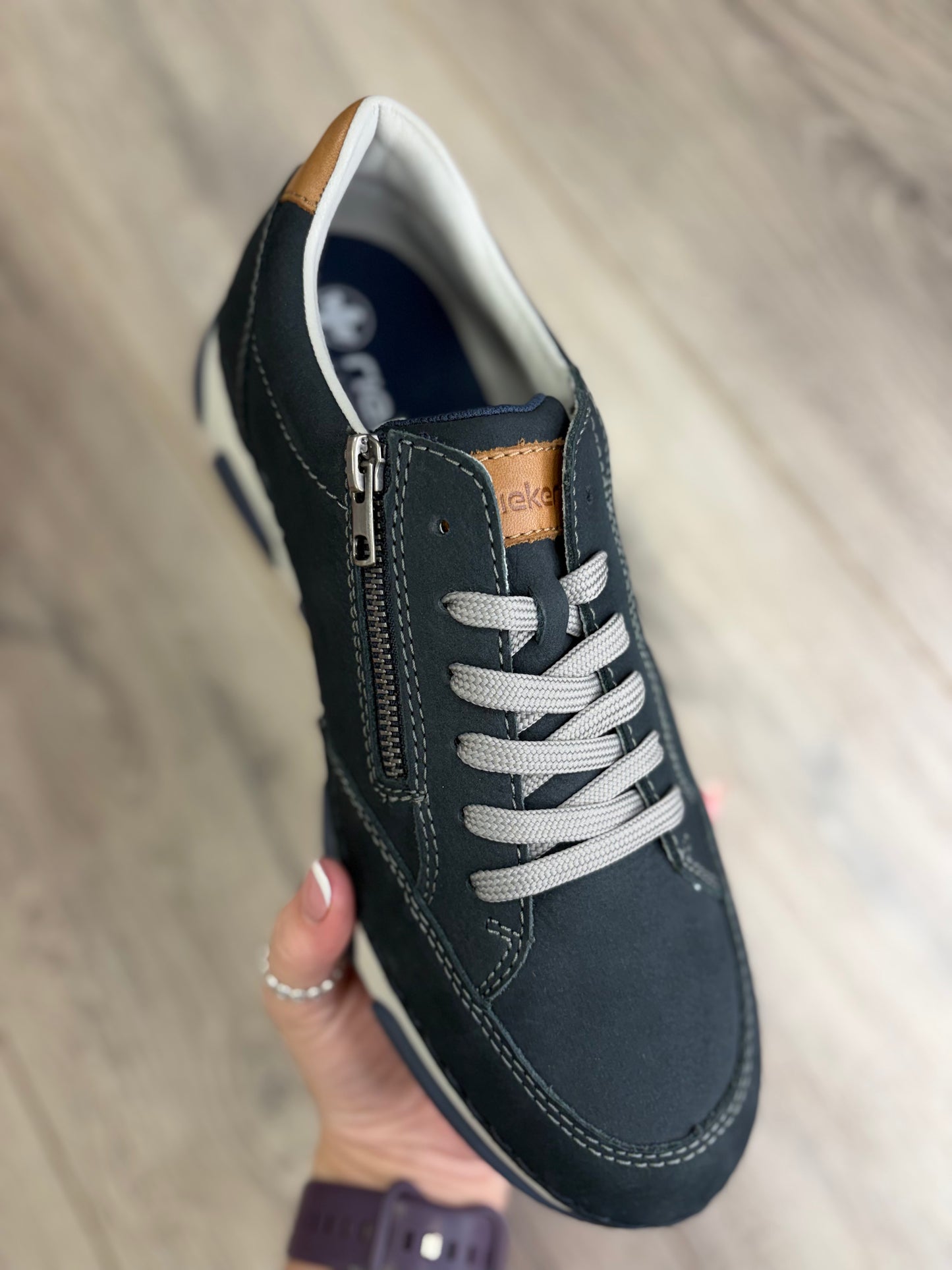Rieker - Navy Stylish Trainer
