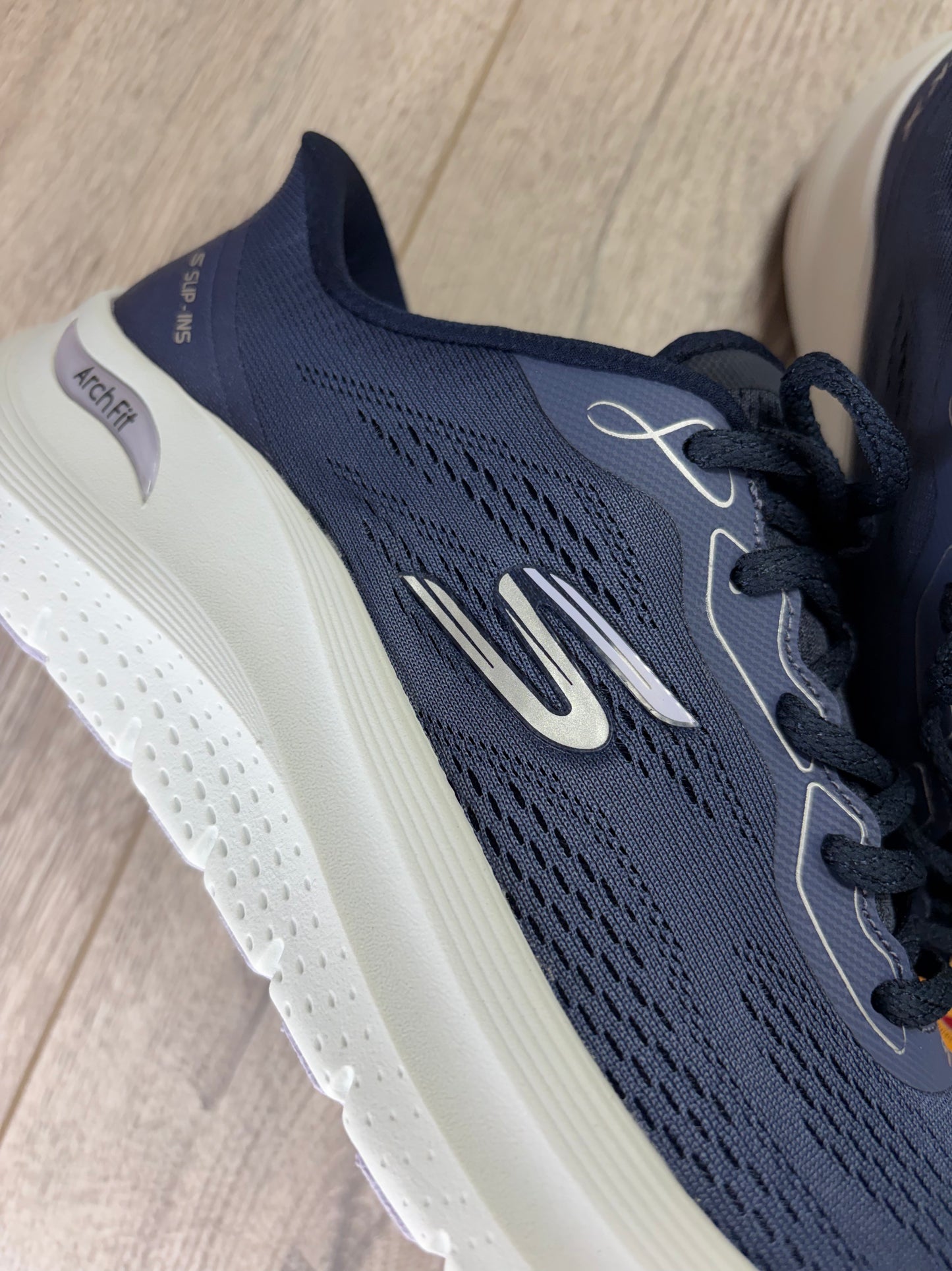 Skechers - Navy Arch-Fit Slip-On