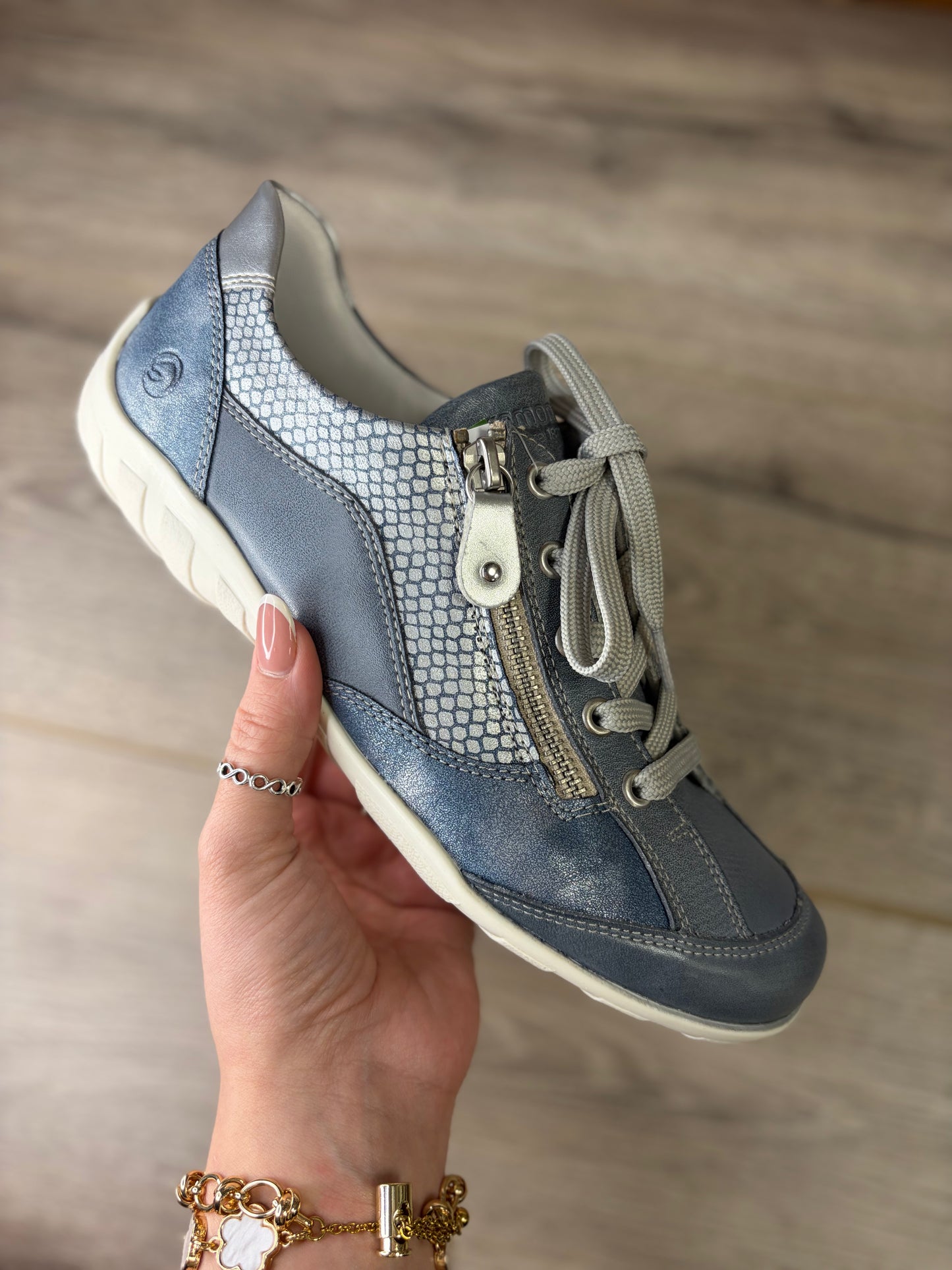 Remonte - Blue Side Zip Shoe