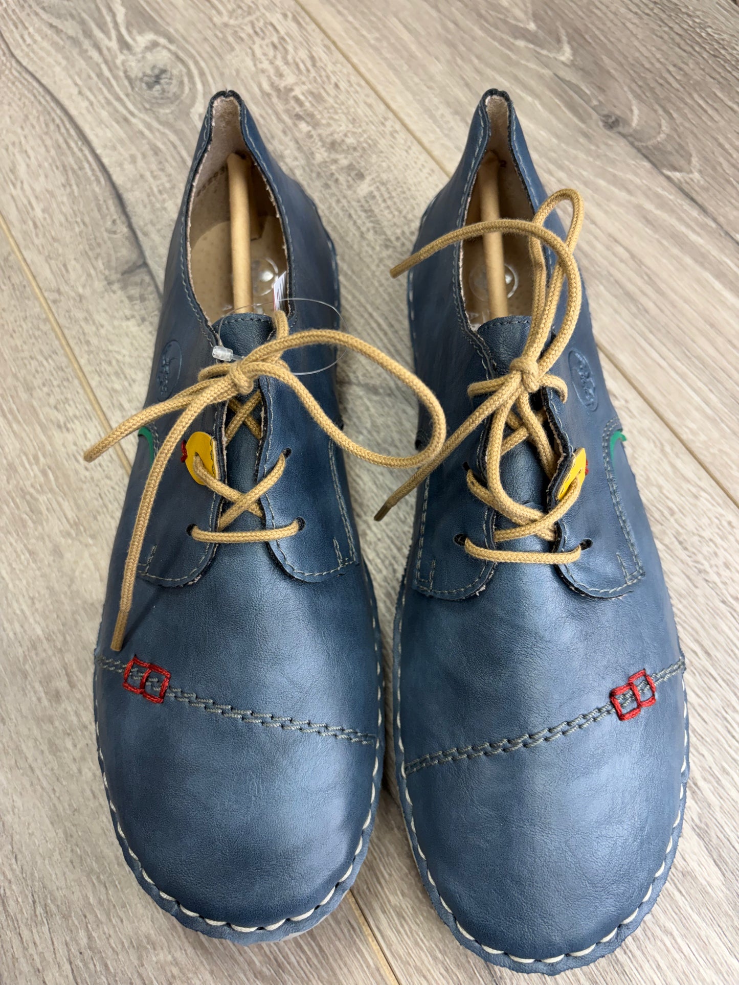 Rieker - Navy Colored Patches