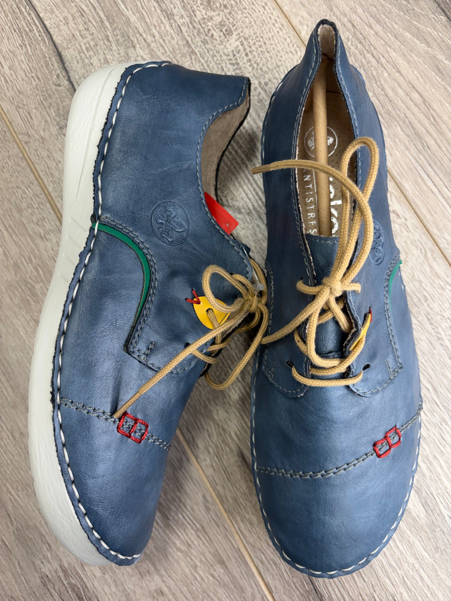 Rieker - Navy Colored Patches