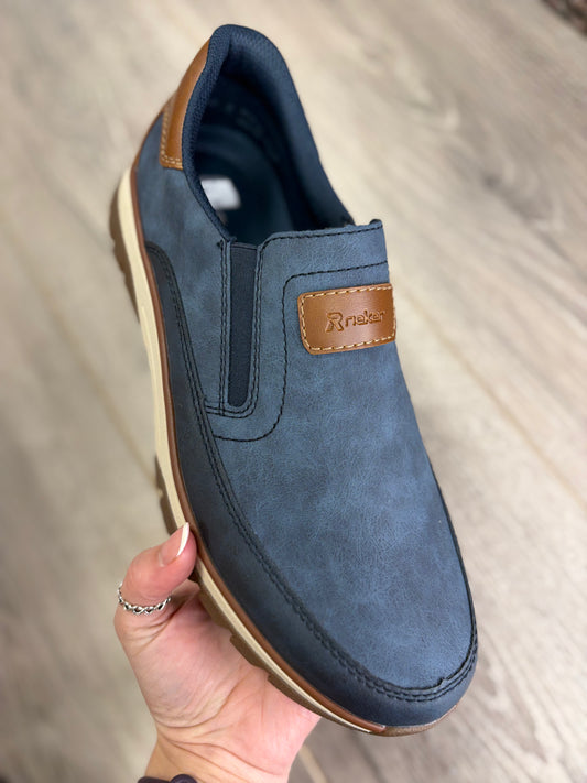 Rieker - Blue Slip-In