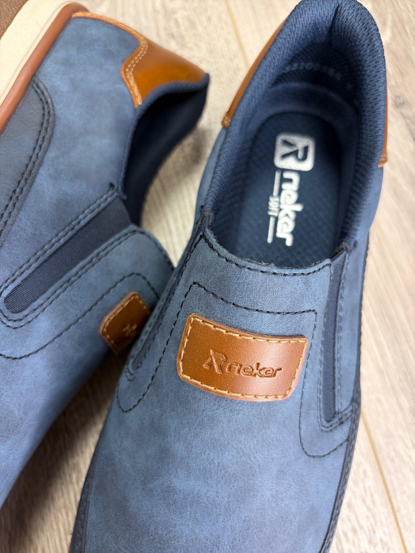 Rieker - Blue Slip-In