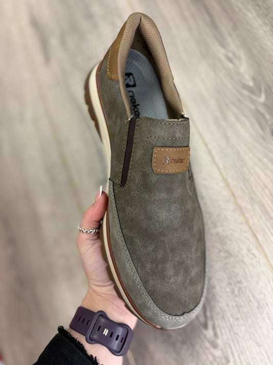 Rieker - Khaki Slip-On